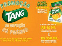 Promoção da Tang oferece prêmios de até R$ 350 mil